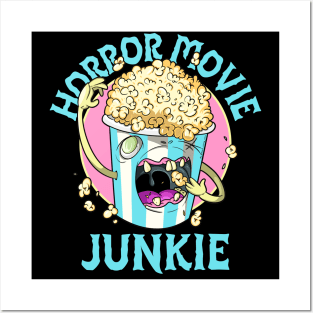 Horror Movies and Popcorn Zombie Posters and Art